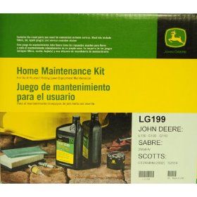 John Deere Genuine LG199 Home Maintenance Kit for JOHN DEERE L130 G100 G110 SABRE 2554HV SCOTTS GT2554HV(2002) S2554  Lawn Mower Parts  Patio, Lawn & Garden