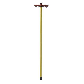 Nupla SFR 4 Fire Rake with Classic Handle and Butt Grip, 60" Handle Length