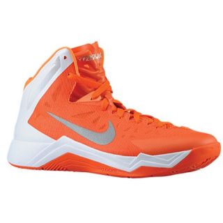 Nike Hyper Quickness   Mens   Basketball   Shoes   Brilliant Orange/White/Total Orange/Silver