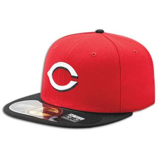 New Era MLB 59Fifty Authentic Cap   Mens   Baseball   Accessories   Cincinnati Reds   Red/Black