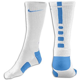 Nike Elite Basketball Crew Socks   Mens   Basketball   Accessories   White/University Blue