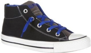 Converse Chuck Taylor All Star Street Hi Lace Up,Black,Men's 8, Women's 10 M US Shoes