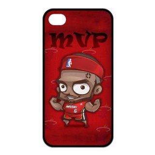 Customize Lebron James Iphone 4/4S Case TPU Case Custom Case for Apple IPhone 4/4S Cell Phones & Accessories
