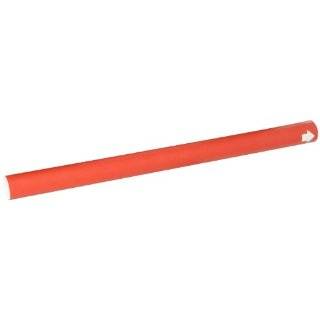Brady 42306 BradySnap On 1 1/2"  2 3/8" Outside Pipe Diameter B 915 Coiled Printed Plastic Sheet Red Color Pipe Marker Industrial Pipe Markers