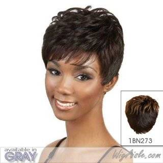 H. LICA (Motown Tress)   Human Hair Full Wig in 1BN273  Hair Replacement Wigs  Beauty