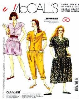 McCall's 0022 Womens Dropped Waist Jumpsuits Dress Sewing Pattern Size 16   18   20