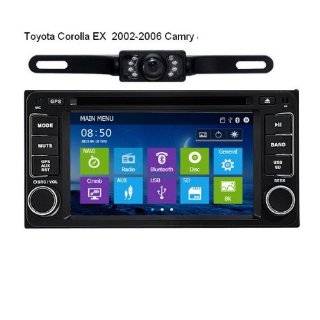 For Toyota Matrix & Toyota Corolla EX & 2002 2006 Camry & 1996 2005 RAV4 & 2001 2007 Highlander & old Land Cruiser & FJ Cruiser & Hilux & Previa & Vits & Vela / 6.2 inch DVD GPS player with Digital Touch Screen Monit