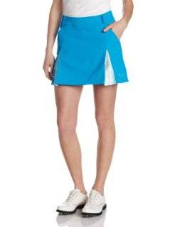 Puma Women's Golf Pleated Woven Skirt Diva Blue 14  Sports & Outdoors
