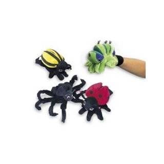 Insect Hand Puppet Gloves (Set of 4) Toys & Games