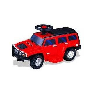 GM Hummer H3 Ride On 6V Battery Operated Toy Car with Forward, Backward and Real Engine Sound for Ages 18 to 36 months (Color RED) Toys & Games