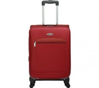 Expandable 3 Piece Spinner Luggage Set Color Red Clothing