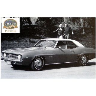 1969 Chevrolet Camaro 327 (12x18 Factory Photo) Automotive