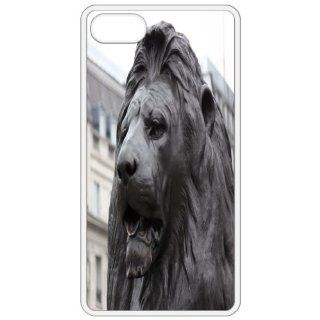 Lion On The Trafalgar Square Image   White Apple Iphone 5 Cell Phone Case   Cover Cell Phones & Accessories