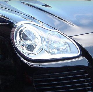 Porsche Cayenne Headlights Chrome Head & Tail Lights Trim 2003 2004 2005 2006 03 04 05 06 Automotive