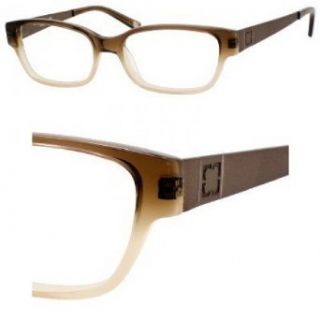 Liz Claiborne 390 Eyeglasses (0JXZ) Brown Fade, 53 mm Clothing