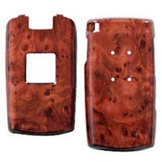 Hard Plastic Snap on Cover Fits Samsung T409 Wood Grain T Mobile Cell Phones & Accessories