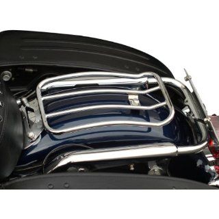 Motherwell Products MWL 430 7 inch Solo Luggage Rack for Touring Models   Chrome Automotive