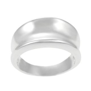 skyline silver sterling silver concave 0 79 ring