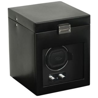 Wolf Designs. Heritage Module 2.1 Single Watch Winder with Cover and