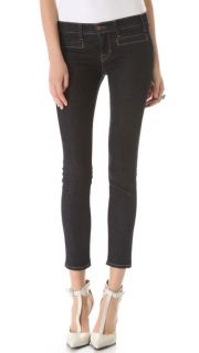 TEXTILE Elizabeth and James Tucker Cropped Skinny Jeans