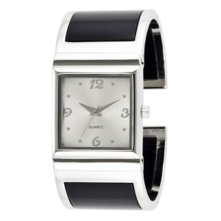 Black Hills Gold Tricolor Black Powder Coated Square Face Watch   Jewelry   Watches   Ladies