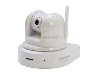 TRENDnet RB TV IP410W 640 x 480 MAX Resolution RJ45 SecurView Wireless Pan/Tilt/Zoom Internet Camera