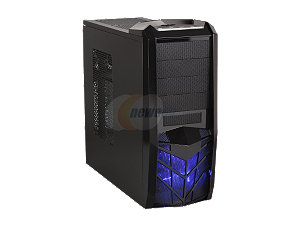 APEVIA X TROOPER Series X TRP NW BK/450 Black Steel ATX Mid Tower Computer Case 450W Power Supply