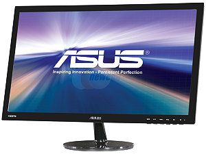 ASUS VS Series VS247H P Black 23.6" 2ms LED Backlight Widescreen LCD Monitor 300 cd/m2 50000000:1 (ASCR)
