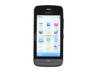 Nokia  Graphite Black Unlocked GSM Smart Phone with Wi Fi / 3.2" Touch Screen / GPS Receiver / 5.0 MP Camera (C5 03)