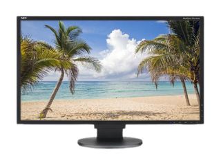 NEC Display Solutions EA244WMi BK Black 24" 6ms HDMI Widescreen LED Backlight LCD Monitor, IPS Panel 350 cd/m2 DCR 25,000:1 (1000:1) Built in Speakers