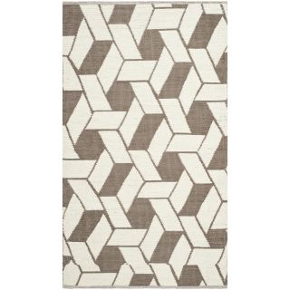 Thom Filicia Hand woven Indoor/ Outdoor Saddle Plastic Rug (3 X 5)