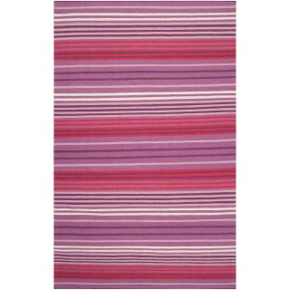 Country Living Hand woven Lancaster Purple Wool Rug (2 X 3)