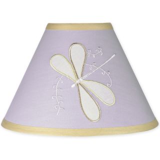 Sweet Jojo Designs Purple Dragonfly Dreams Lamp Shade (PurplePrint DragonflyDimensions 7 inches high x 10 inches bottom diameter x 4 inches top diameterMaterial 100 percent cottonLamp base is NOT includedThe digital images we display have the most accu