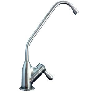 Watts 1 Handle Designer Non Air Gap Faucet in Brushed Nickel for Reverse Osmosis System 0958237