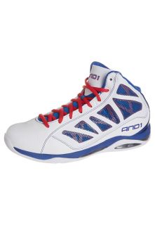 AND1   ENTOURAGE MID   Basketball shoes   white