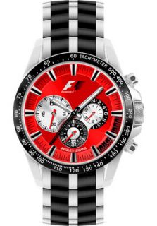 JACQUES LEMANS F5023J  Watches,Mens Formula 1 Race Chronograph Stainless Steel IP Black Two Tone, Chronograph JACQUES LEMANS Quartz Watches