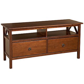 Titian TV Stand in Antique Tobacco