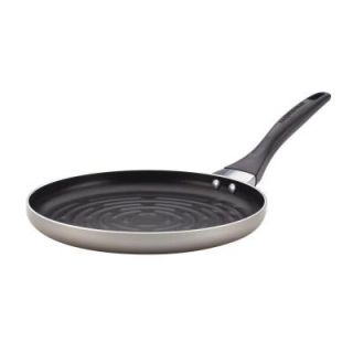 Farberware Dishwasher Safe Nonstick 10.5 in. Round Grill Pan in Champagne 21660