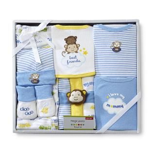 Magic Years  Infant Boys 10 Piece Clothing Gift Set