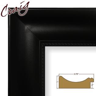 Craig Frames Inc  24 x 36 Black Smooth Finish 2.75 Inch Wide Picture