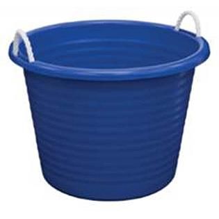 United Plastics Party Tub With Rope Handles 17 Gallon Red