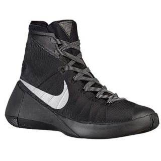 Nike Hyperdunk 2015   Mens   Basketball   Shoes   Black/Metallic Silver