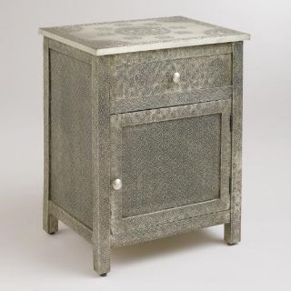 Kiran Embossed Metal Cabinet