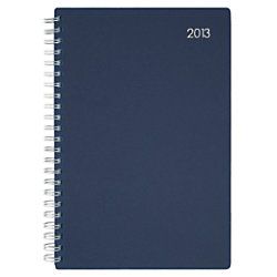 i.e.  WeeklyMonthly Planner 5 x 8  Blue January December 2013