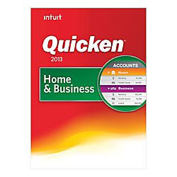 Quicken Home Business 2013 Traditional Disc