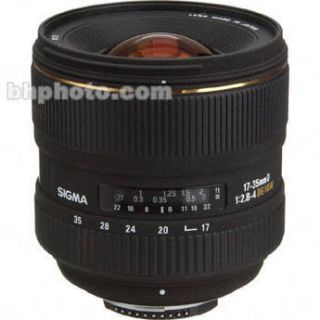Sigma 17 35mm f/2.8 4.0 EX DG Aspherical HSM Autofocus 510306