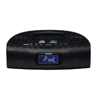  Sharp iPod Clock AM/FM Radio for iPod and  Players  