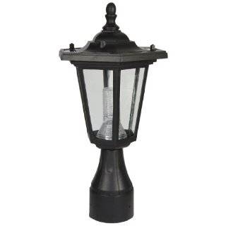    Set of 4   Lighted Coach Lamp Post Caps Patio, Lawn & Garden