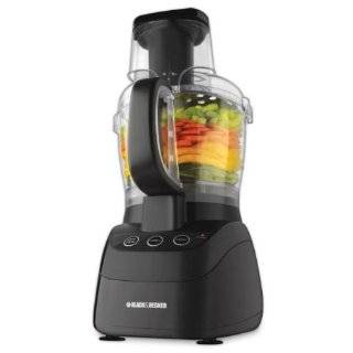   & Decker FP2500B PowerPro Wide Mouth 10 Cup Food Processor, Black