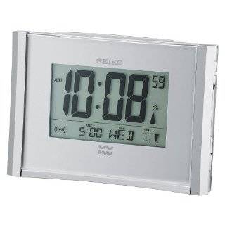 Seiko Advanced Technology Bedside Alarm Get Up and Glow Clock